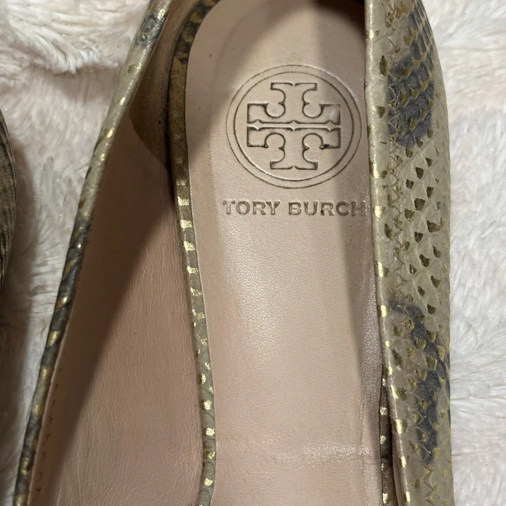 Tory Burch chic metallic